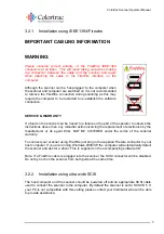 Preview for 7 page of Colortrac 3640e Installation And Operating Manual