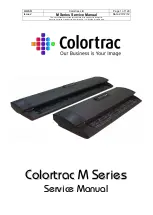 Colortrac M25e Service Manual предпросмотр