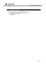 Preview for 101 page of Colortrac SmartLF Ci 40 Service Manual