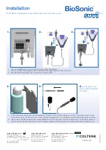 Preview for 2 page of Coltene BioSonic Suvi Premier Quick Start Manual