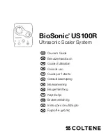 Preview for 1 page of Coltene BioSonic US100R Owner'S Manual