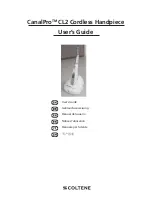 Coltene CanalPro CL2 User Manual preview