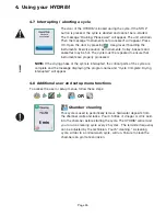 Preview for 27 page of Coltene SciCan HYDRIM C61 wd G4 Operator'S Manual