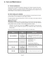 Preview for 36 page of Coltene SciCan HYDRIM C61 wd G4 Operator'S Manual