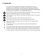 Preview for 5 page of Coltene SCICAN HYDRIM L110w G4 Operator'S Manual