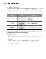 Preview for 36 page of Coltene SCICAN HYDRIM L110w G4 Operator'S Manual