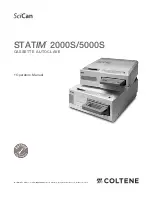 Coltene SciCan STATIM 2000S Operator'S Manual preview