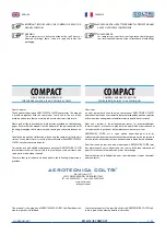 Preview for 3 page of Coltri Compressors COMPACT EVO MCH-13-16-18/ET Use And Maintenance Manual