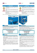 Preview for 40 page of Coltri Compressors COMPACT EVO MCH-13-16-18/ET Use And Maintenance Manual