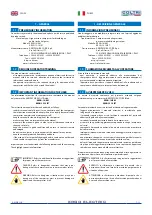 Предварительный просмотр 7 страницы Coltri Compressors EFFICIENT LINE ERGO MCH-13/ET Use And Maintenance Manual