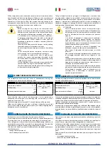 Предварительный просмотр 11 страницы Coltri Compressors EFFICIENT LINE ERGO MCH-13/ET Use And Maintenance Manual