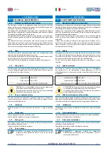 Предварительный просмотр 23 страницы Coltri Compressors EFFICIENT LINE ERGO MCH-13/ET Use And Maintenance Manual