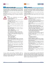 Preview for 10 page of Coltri Compressors EOLO-330 Use And Maintenance Manual