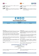 Предварительный просмотр 3 страницы Coltri Compressors ERGO MCH-16/EM Use And Maintenance Manual