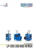 Предварительный просмотр 1 страницы Coltri Compressors LP-250 NITROX Use And Maintenance Manual