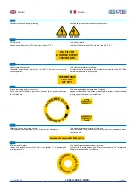 Предварительный просмотр 23 страницы Coltri Compressors LP-250 NITROX Use And Maintenance Manual