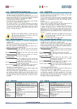 Предварительный просмотр 56 страницы Coltri Compressors LP-250 NITROX Use And Maintenance Manual