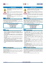 Предварительный просмотр 59 страницы Coltri Compressors LP-250 NITROX Use And Maintenance Manual