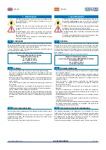 Предварительный просмотр 57 страницы Coltri Compressors LP-300 NITROX Use And Maintenance Manual