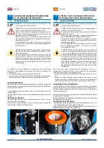 Предварительный просмотр 60 страницы Coltri Compressors LP-300 NITROX Use And Maintenance Manual