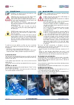 Предварительный просмотр 62 страницы Coltri Compressors LP-300 NITROX Use And Maintenance Manual