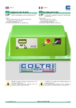 Предварительный просмотр 35 страницы Coltri Compressors MCH-10 EVO CNG Use And Maintenance Manual