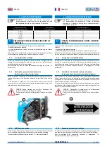 Предварительный просмотр 33 страницы Coltri Compressors MCH-11 EM STANDART Use And Maintenance Manual