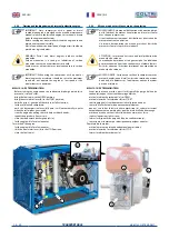 Предварительный просмотр 38 страницы Coltri Compressors MCH-11 EM STANDART Use And Maintenance Manual