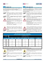 Предварительный просмотр 50 страницы Coltri Compressors MCH-11 EM STANDART Use And Maintenance Manual