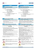 Предварительный просмотр 7 страницы Coltri Compressors MCH-13-16/ET STANDARD Use And Maintenance Manual