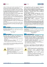 Предварительный просмотр 9 страницы Coltri Compressors MCH-13-16/ET STANDARD Use And Maintenance Manual