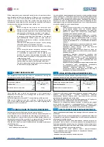 Предварительный просмотр 11 страницы Coltri Compressors MCH-13-16/ET STANDARD Use And Maintenance Manual