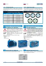 Предварительный просмотр 12 страницы Coltri Compressors MCH-13-16/ET STANDARD Use And Maintenance Manual