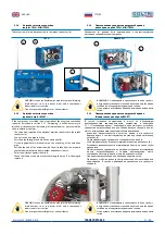 Предварительный просмотр 31 страницы Coltri Compressors MCH-13-16/ET STANDARD Use And Maintenance Manual