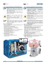 Предварительный просмотр 38 страницы Coltri Compressors MCH-13-16/ET STANDARD Use And Maintenance Manual