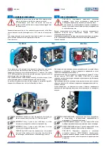 Предварительный просмотр 47 страницы Coltri Compressors MCH-13-16/ET STANDARD Use And Maintenance Manual