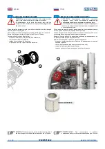 Предварительный просмотр 48 страницы Coltri Compressors MCH-13-16/ET STANDARD Use And Maintenance Manual