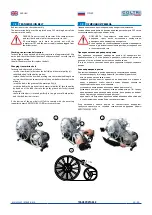 Предварительный просмотр 49 страницы Coltri Compressors MCH-13-16/ET STANDARD Use And Maintenance Manual