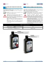 Предварительный просмотр 52 страницы Coltri Compressors MCH-13-16/ET STANDARD Use And Maintenance Manual