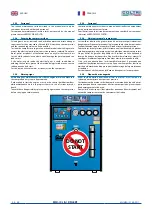 Preview for 22 page of Coltri Compressors MCH-13/ETS MINI SILENT EVO Use And Maintenance Manual