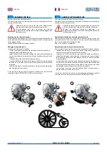 Preview for 45 page of Coltri Compressors MCH-13/ETS MINI SILENT EVO Use And Maintenance Manual