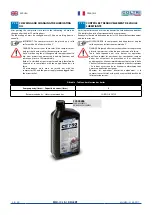 Preview for 48 page of Coltri Compressors MCH-13/ETS MINI SILENT EVO Use And Maintenance Manual