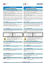 Предварительный просмотр 23 страницы Coltri Compressors PRIME LINE ERGO TPS MCH-13/ET Use And Maintenance Manual