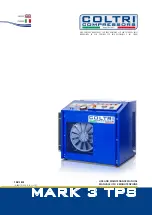 Coltri Compressors PRIME LINE MARK 3 TPS MCH-13/ET Use And Maintenance Manual предпросмотр