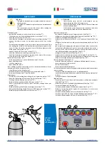 Предварительный просмотр 4 страницы Coltri Compressors PRIME LINE MARK 3 TPS MCH-13/ET Use And Maintenance Manual