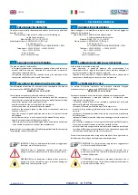 Предварительный просмотр 7 страницы Coltri Compressors PRIME LINE MARK 3 TPS MCH-13/ET Use And Maintenance Manual