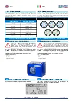 Предварительный просмотр 12 страницы Coltri Compressors PRIME LINE MARK 3 TPS MCH-13/ET Use And Maintenance Manual