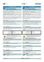 Предварительный просмотр 23 страницы Coltri Compressors PRIME LINE MARK 3 TPS MCH-13/ET Use And Maintenance Manual