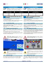 Предварительный просмотр 31 страницы Coltri Compressors PRIME LINE MARK 3 TPS MCH-13/ET Use And Maintenance Manual