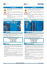 Preview for 44 page of Coltri Compressors SUPER SILENT EVO TROPICAL MCH-13/ET Use And Maintenance Manual